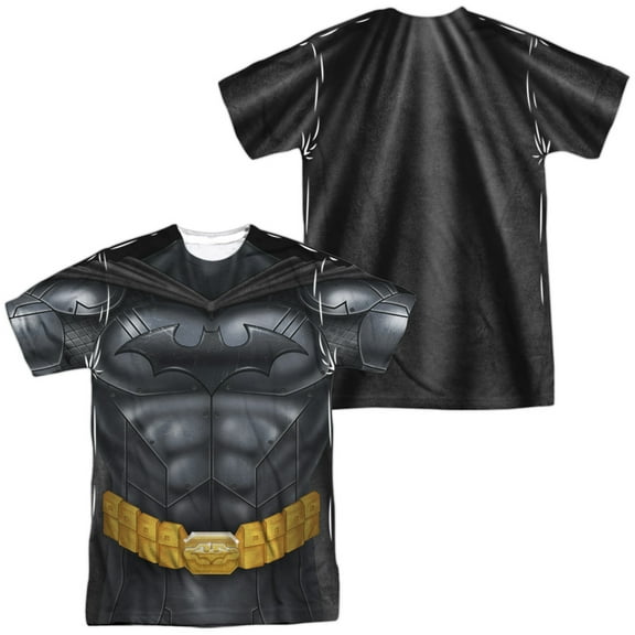 Batman - Batman Athletic Uniform (Front/Back Print) - Short Sleeve Shirt - X-Large