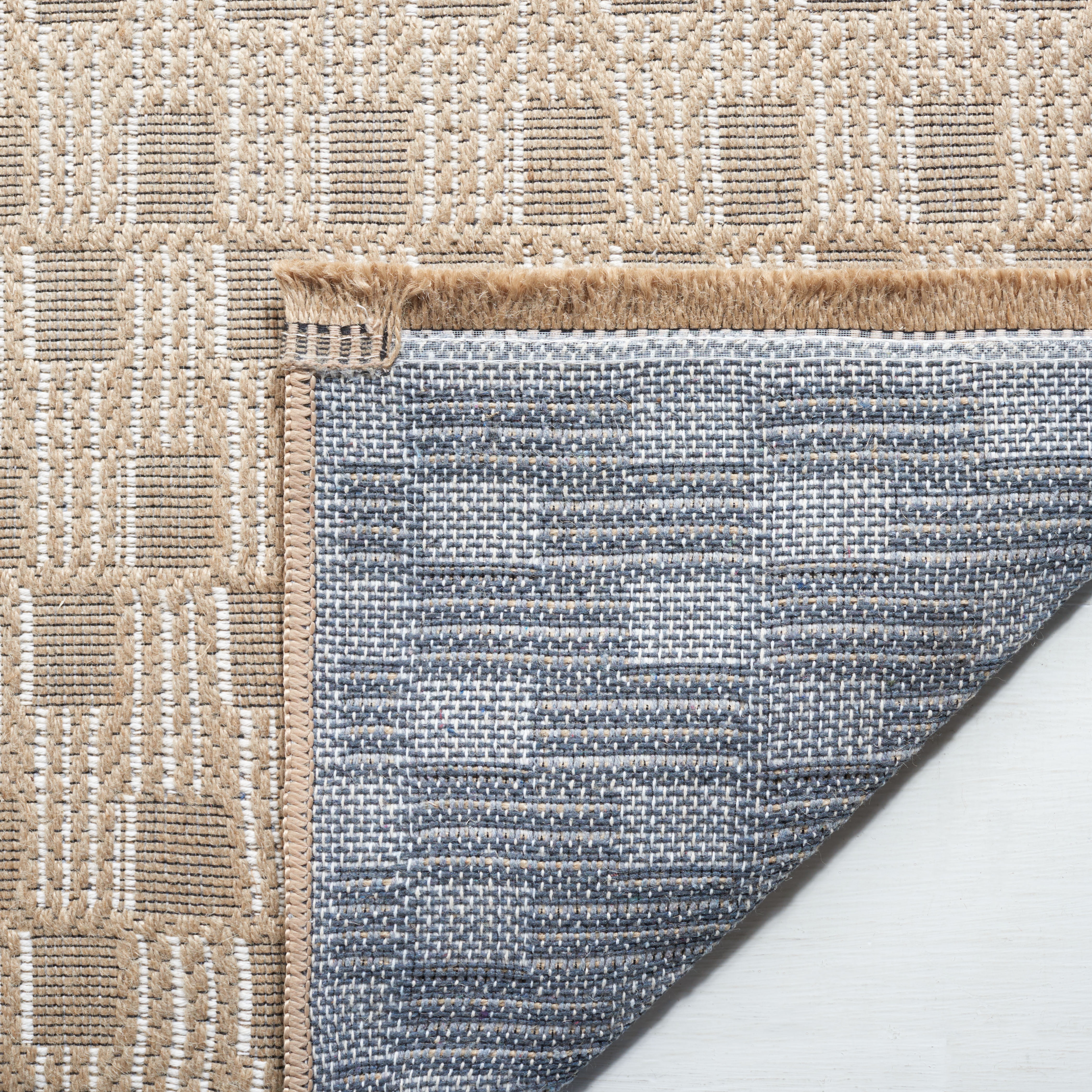 SAFAVIEH Aspect Jarvis Geometric Area Rug, Natural/Ivory, 5' x 7'