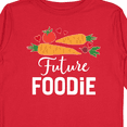thumbnail image 4 of Inktastic Future Foodie Childs Veggies Food Boys or Girls Long Sleeve Toddler T-Shirt, 4 of 5