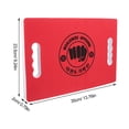 thumbnail image 4 of Masteelf Reusable Taekwondo Breaking Board for Beginners Made of EVA Foam Red Color Ideal for Home Gym Practice 12 x 3 inches, 4 of 10