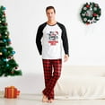 thumbnail image 3 of 2042 Christmas Pajamas For Adults And Kids, White And Black We Are Family Christmas Pajamas, NB - Men 6XL, 3 of 7