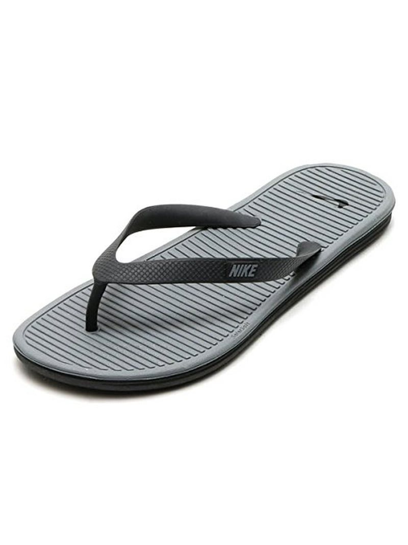 Solarsoft Thong II Black/Grey Men's Sandals Flip Flops Size 13 - Walmart.com