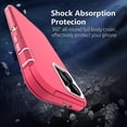 thumbnail image 4 of Entronix Heavy Duty Case Designed for iPhone 15 Pro Max Shockproof Triple Layer Rugged Case, Pink, 4 of 7