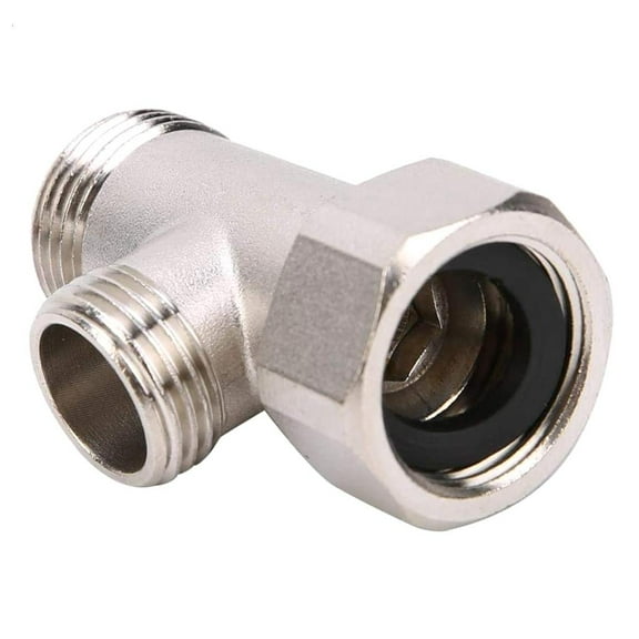 Pressure T Shape Valves Connectors multiple Directional Plumbing Valves 2pcs