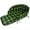 Green Cushion, variant on Superio Wooden Baby Sleigh, 29 x 14.5 x 10.5 Inches, Snow Sled for Toddlers, Cushion Bought Separately