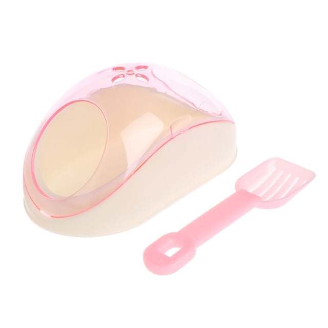 Hamster Bathroom Creative Hamster Sand Bathroom Sand Bath Container with Shovel