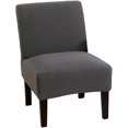 thumbnail image 1 of Armless Accent Chair Slipcovers Stretch Armless Slipper Chair Slipcover Spandex Armless Chair Cover Grey One Size, 1 of 8
