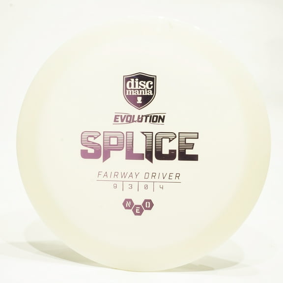 Discmania Evolution Neo Splice Disc Golf Fairway Driver, Pick Color/Weight [Stamp & Exact Color May Vary] White 167-169 grams
