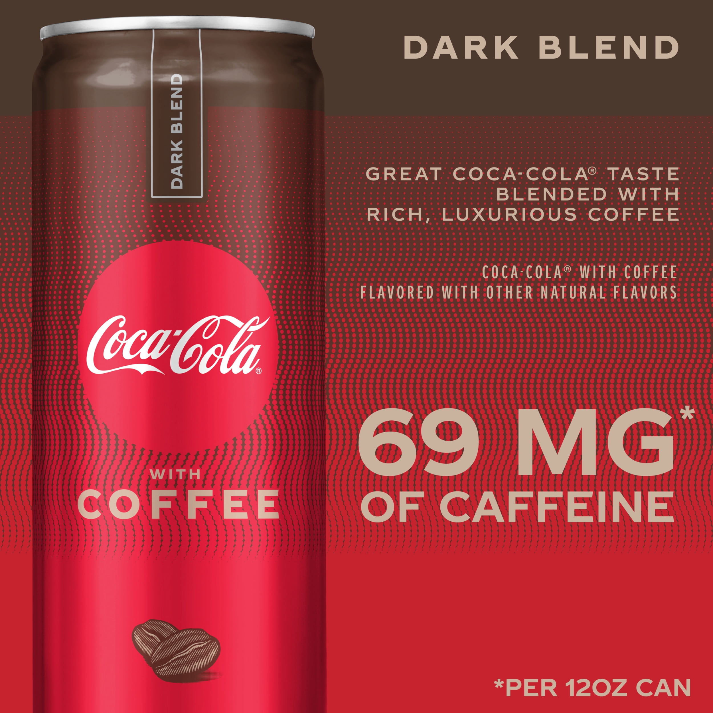 Coca-Cola with Coffee Dark Blend Cans, 12 fl oz, 12 Pack