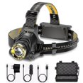 thumbnail image 1 of Linterna frontal Led de 990000lm, recargable, con zoom, lámpara para cabeza, enchufe europeo, 1 of 5