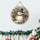 thumbnail image 5 of Beautiful Holiday Themed Wooden Christmas Sign With Elegant Picture And Festive Decorations Ideal For Adding Warmth And Cheer To Your Holiday Decor Style, 5 of 6