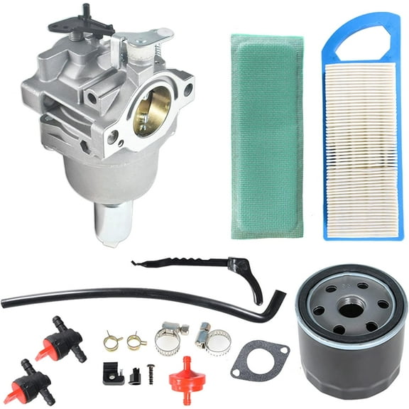 SEBLAFF Carburetor Kit Replacement for Briggs & Stratton 799727 Engine 797008 698083 677014 697634 795115 697153 Air Filter 697015 Pre Filter