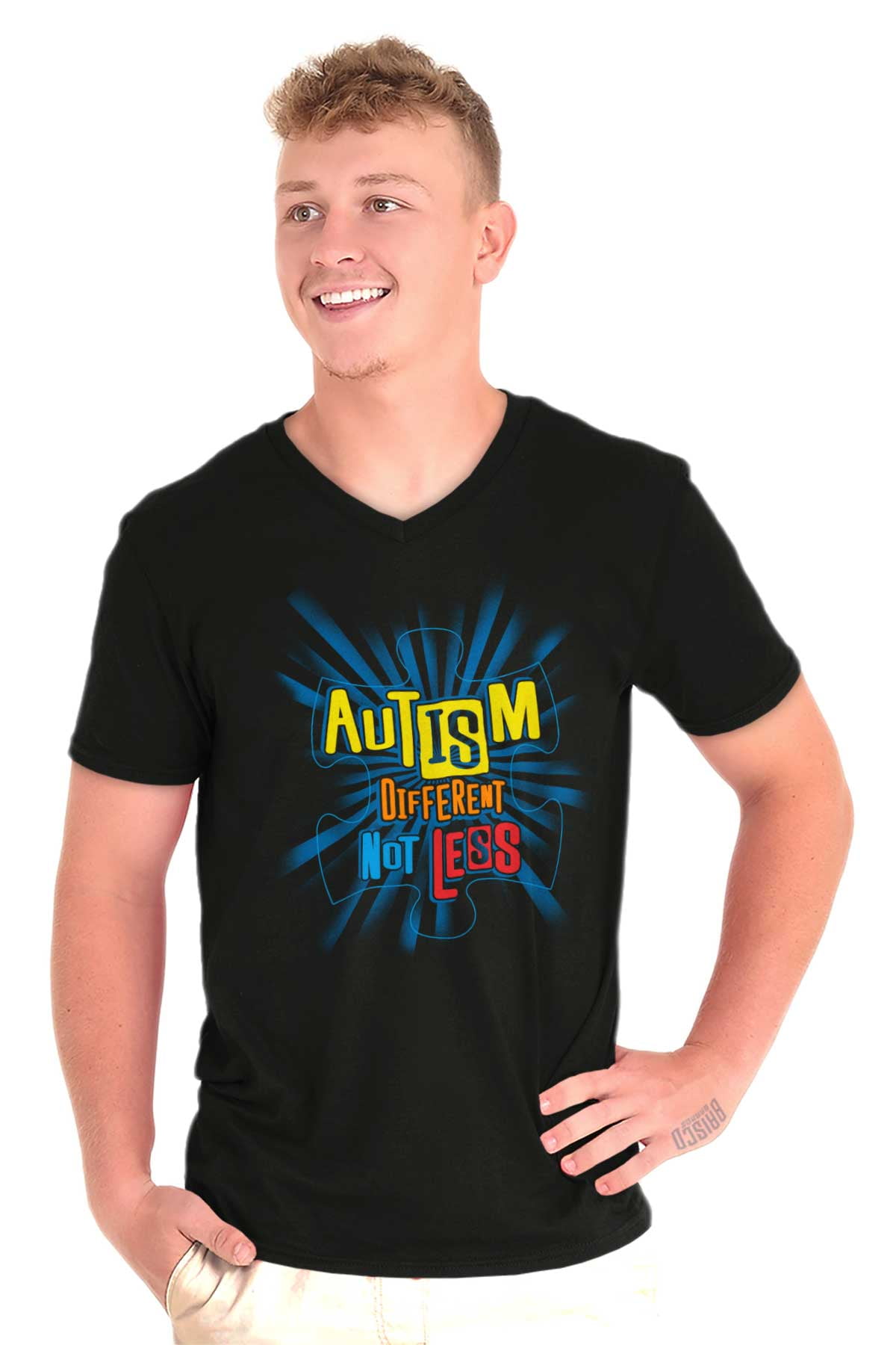 different not less autism shirt