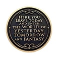 thumbnail image 1 of Decoración De Bienvenida Letrero De Madera Placas De Inspiración Redondas Decoración Del Hogar Sweethay HA043862-02, 1 of 6