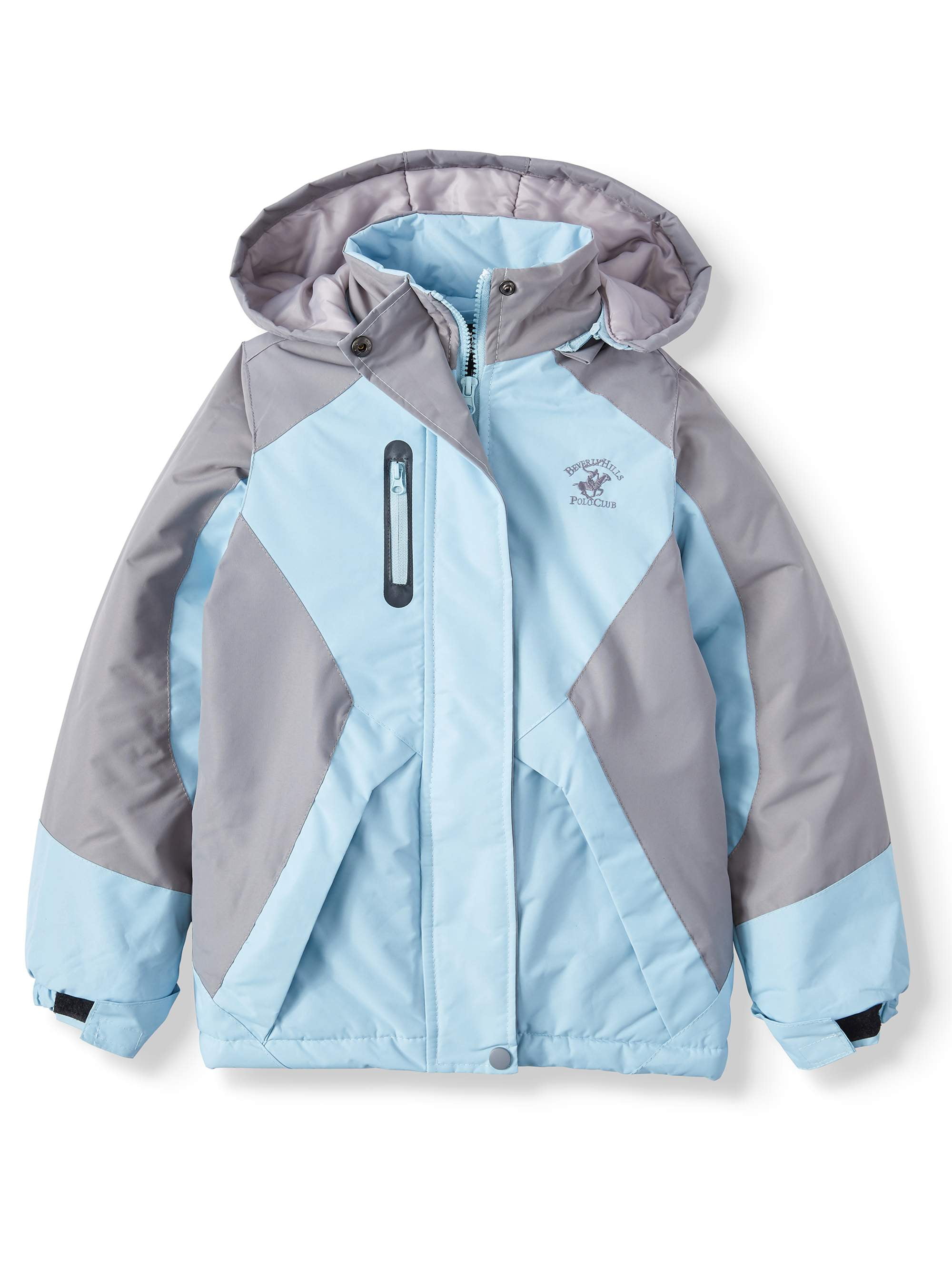 Beverly Hills Polo Club - Beverly Hills Polo Club Polar Fleece Lined Ski Jacket (Little Girls 