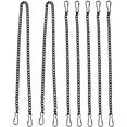thumbnail image 1 of PRETYZOOM 7pcs Tag Chain Hooks Hanging Chain for Billboards Hanging Signs Stained Glass Hanging Black Iron, 1 of 8