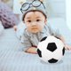 thumbnail image 4 of ColoMX Jugues de fútbol multifuncional de fútbol juguete peluche lujoso juguete de fútbol forma de fútbol almohada negro, 4 of 7