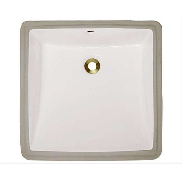 Polaris U2230-B Bisque Porcelain Undermount Bathroom Sink