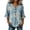 Multicolor 2, variant on Womens Tops and Blouses for Dressy Casual, Summer Floral Print Loose Fit Top with Ornamental Button, Ruffle Sleeve V-Neck Shirts, Size S-XXXL