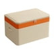 thumbnail image 2 of Organizador de toallas de tela no tejida para sábanas, ropa y juguetes; contenedor plegable para dormitorio; estante metálico con caja de plástico; ideal para apartamento, almacenamiento de, 2 of 9