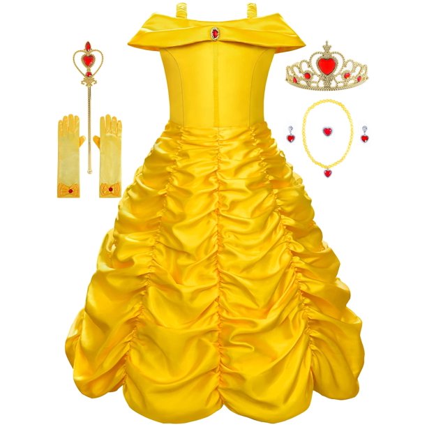 Inside Out Disfraz Niña FYMNSI Disfraz De Princesa Para Niñas, Carnaval, Halloween Disfraz Uma Descendientes
