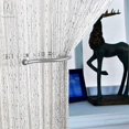 thumbnail image 3 of Gustave 39"x78" Glitter String Curtain Wall Panel Fringe Window Room Blind Divider Tassel Screen for Wedding Home Decoration "White", 3 of 8