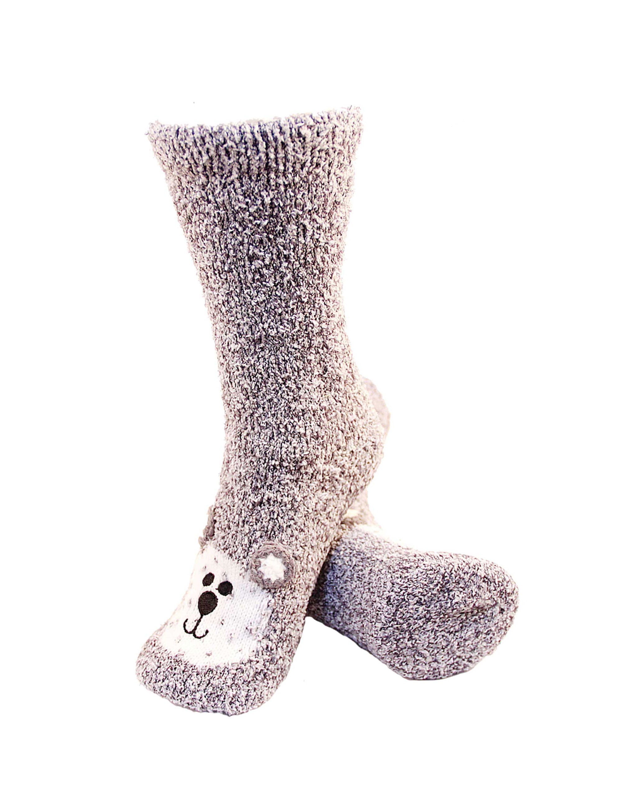 Super Soft Warm Cute Animal NonSlip Fuzzy Fluffy Crew Winter Home
