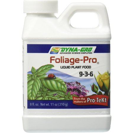 DYNA-GRO Foliage Pro Liquid Plant Food 9-3-6 Concentrate  8 oz