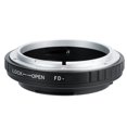thumbnail image 1 of Adaptador de anillo EF FDEOS, adaptador de lente FD para cámara Canon EOS con montura EF, 1 of 14