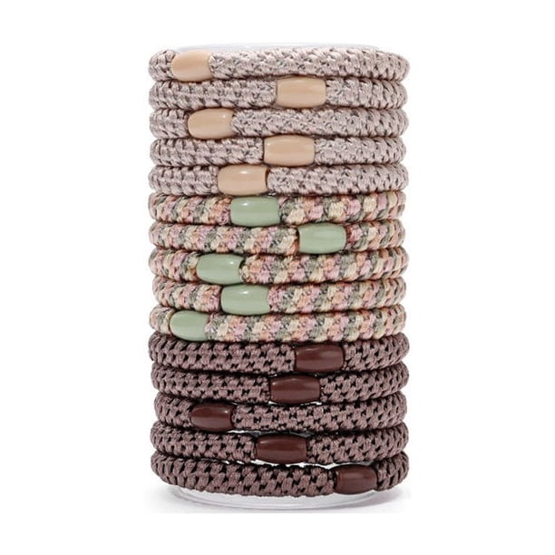 Salud y belleza, Herramientas de belleza, Herramientas de belleza, 15 latas de diadema deportiva tejida para mujer, accesorio versátil para el cabello de alta elasticidad que no daña el cabello.