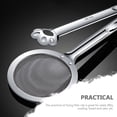 thumbnail image 3 of Miangastore Oil Frying Filter Clip Stainless Steel 1Pcs 13.2X4.5X0.8In, 3 of 8