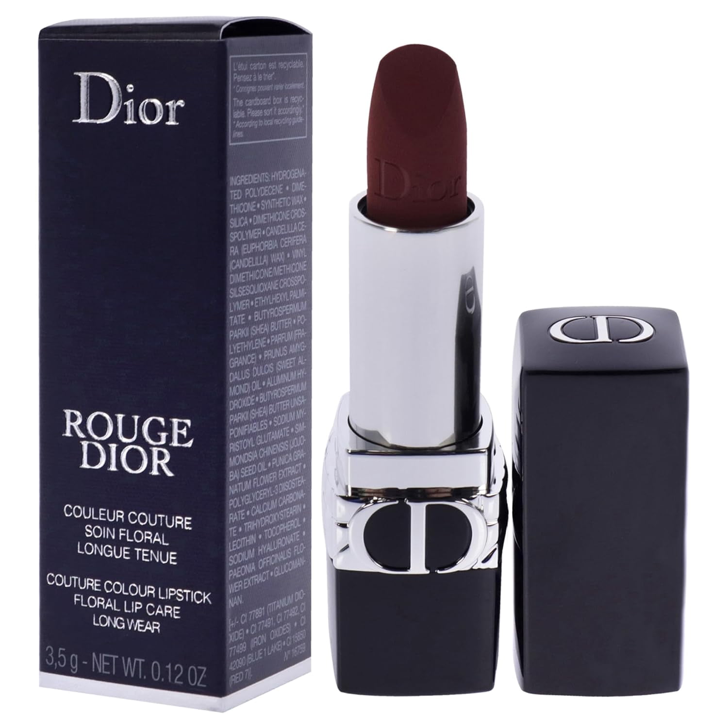 Christian Dior Rouge Dior Velvet Lipstick - 300 Nude Style , 0.12 oz Lipstick