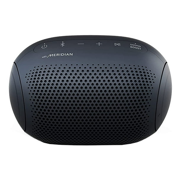 Bocina Portátil LG Xboom Go PL2 Bluetooth IPX5 Meridian Negro