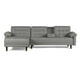 thumbnail image 2 of Sala Modular Sofá Cama Makora Lino Gris Claro Modelo Mosley Reversible, 2 of 9