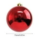 thumbnail image 3 of Bolas De Navidad De Plástico Adorno navideño esférico rojo de plástico irrompible de 15 cm para decoración interior y exterior (1 unidad) Rkxzt, 3 of 8