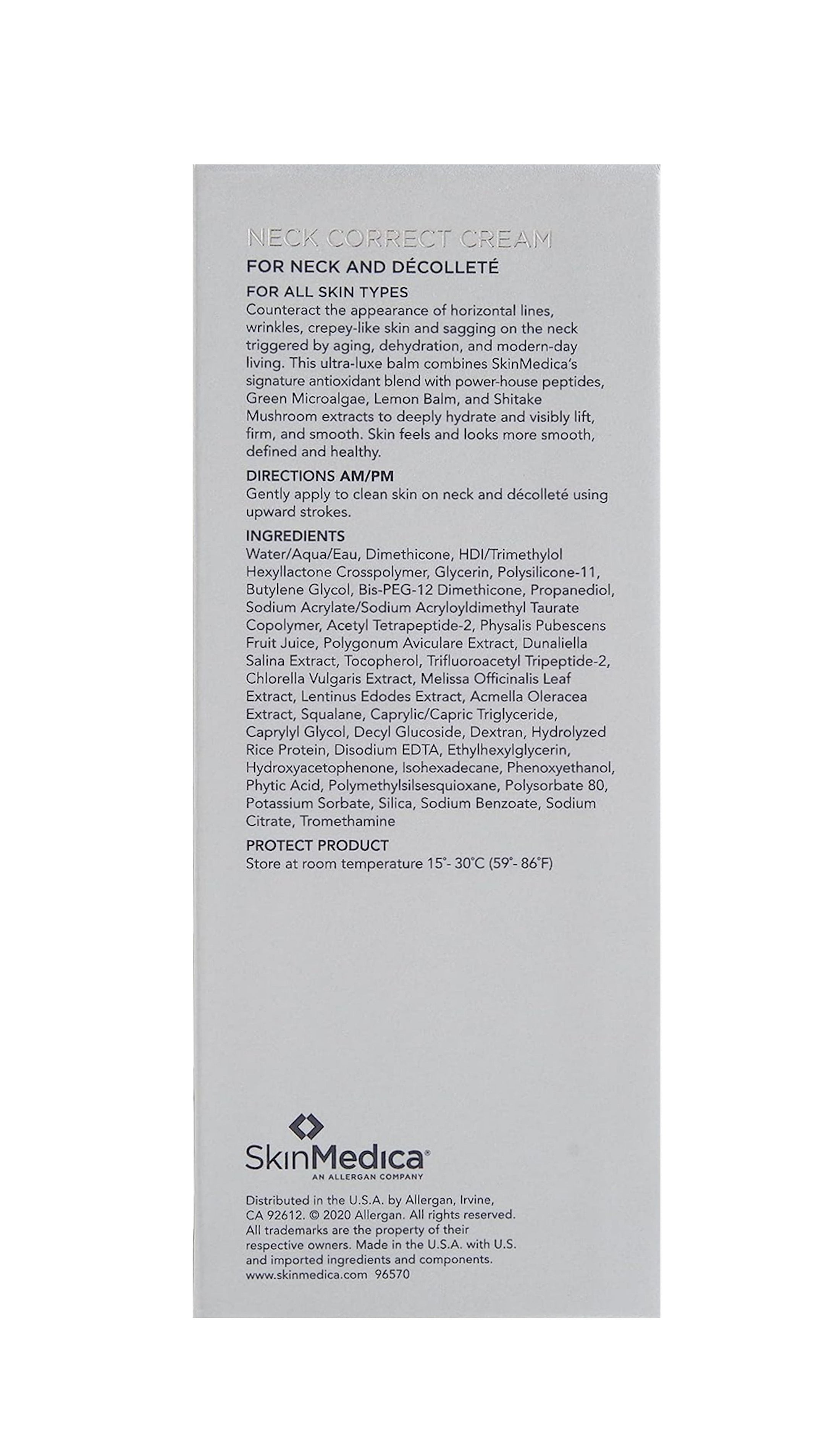 Skin Medica Neck Correct Cream - For Neck and Decollete 56.7g/2oz