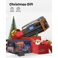 thumbnail image 2 of Tocadiscos de vinilo 10 en 1 ORCC con tocadiscos y Bluetooth, 2 of 8