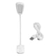 thumbnail image 1 of Lámpara de mesa con clip LED, recargable por USB, 3 velocidades, táctil, plegable, flexible, con cuello de cisne, para dormitorio y lectura, 1 of 14