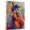 Afghan Hound, variant on Plott Hound Dog Stretched Canvas Size 8x12 – Funny Plott Hound Dog Playing Cello Canvas Wall Art for Music Lovers, Pet Lovers, Home Decor
