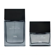 Zara For Him Black Edition Set Perfume for Men Timeless Oriental Scent with Nutmeg, Orange Blossom & Cedar Fragrance Eau de Toilette EDT 100ml (3.4 fl. oz) + 50ml (1.7 fl. oz)