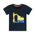 thumbnail image 4 of Cm-Kid Toddler Boys T-Shirts 2 Pack Excavator Graphic Tops 3T, 4 of 6