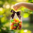 thumbnail image 4 of Set de lazos para empaques de pasteles y regalos | Cintas decorativas de nylon y spandex multicolor para regalos, bolsas de snacks, disfraces navideños | 50 unidades | 8.5 x 6 x 2.5 cm | Fácil de, 4 of 6
