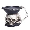 thumbnail image 4 of Portavelas de Halloween Soledad Difusor de aceites esenciales Soporte de luz de té esqueleto, 4 of 10
