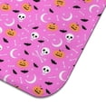 thumbnail image 3 of Pink Halloween Pattern Dish Drying Mat for Kitchen 1 Pack, Ultra Absorbent Microfiber Dishes Drainer Mats,18x24in(46x61cm), 3 of 4