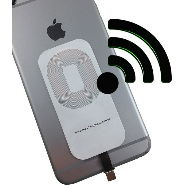 Wireless Charger Receiver Qi Adapter Sticker For Apple Iphone 5 5s 5c Se 6 6s 7 Plus Walmart Com Walmart Com