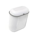 thumbnail image 3 of Elodie Hanging Small Kitchen Trash Can with Lid Kitchen Compost Bin for RV Cupboard white, 3 of 8