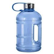 Geo sports bottles 0.5 gal Dark Blue Plastic Water Bottle