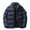 Dark Blue, variant on Puffer Jackets for Men Winter Jacket Heavyweight for Men for Men Coats Brown Size M