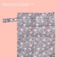 thumbnail image 3 of Bolsas Para Pañales Secos Y Húmedos, Bolsillos Reutilizables Con Cremallera Y Asa, Bolsa Húmeda Multiusos Portátil Para Pañales, Traje De Baño Mojado, 2 Uds., 3 of 7