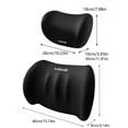 thumbnail image 3 of Tunhigl Car Headrest Waist Support Cotton Waist Support Neck Pillow Universal Backrest Car Support Driving Cushion, 3 of 9